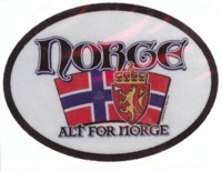 Flag-It Norge: Alt For Norge Decal